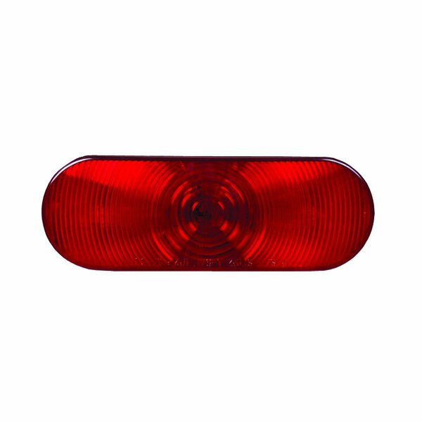 Optronics 6in. Red Grommet Mount Stop/Turn/Tail Light ST70RB